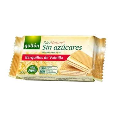 Imagem de Biscoito Wafer Diet Nature de Baunilha Gullón 60g