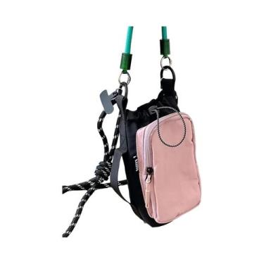 Imagem de Bolsa Transversal De Nylon Estilo Coreano Com Cordão, Bolsa De Ombro P