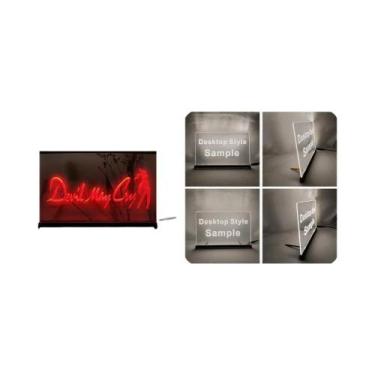 Imagem de Letreiro LED Neon 3D Esculpido Devil May Cry, Arte De Parede Para Deco