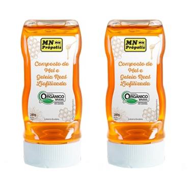 Imagem de Kit 2X: Composto de Mel e Geléia Real Orgânico MN Food 280g
