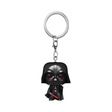 Imagem de Chaveiro De PVC Obi-Wan Kenobi Baby Yoda Boba Fett, Figura De Bolso, B