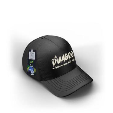 Imagem de Boné Masculino Country Tecido Poliéster DuAgro Não Para, Marrom, Adult