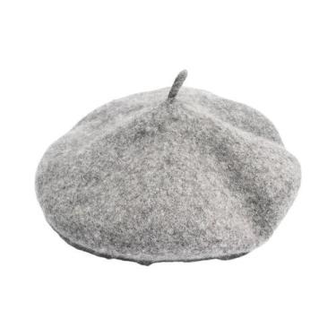 Imagem de Boina Feminina Quente De Lã Grossa Estilo Artista Francês Chapéu Para 