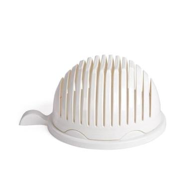 Imagem de Cortador E Fatiador Bowl De Saladas, Frutas E Legumes Branco