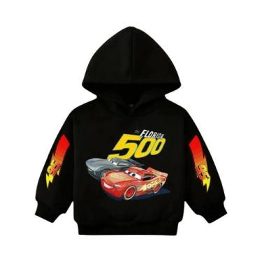 Imagem de Moletom Infantil Clássico Anime Car Story Para Meninos E Meninas De 3 