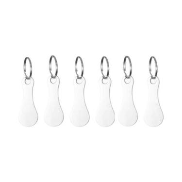 Imagem de Chaveiro De Metal Para Carrinho De Compras, 3 Ou 6 Peças, Decorativo, 