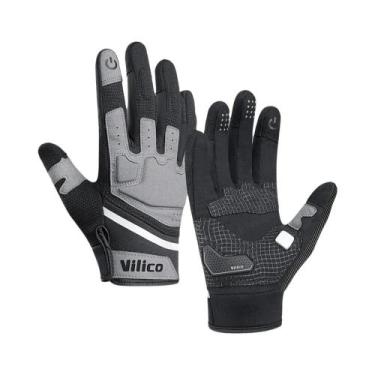 Imagem de Luvas De Ciclismo Unissex Térmicas De Inverno À Prova De Vento E Água 