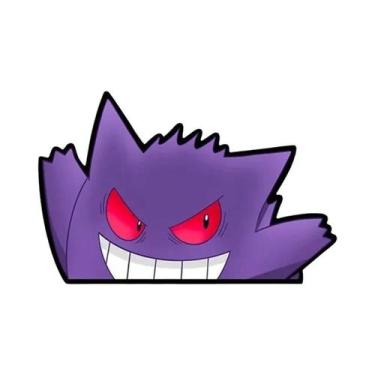 Imagem de Adesivos De Carro De Anime Pikachu, Gengar, Eevee E Squirtle, Decoraçã