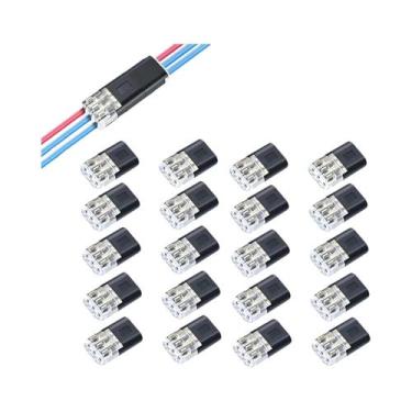 Imagem de Conectores Rápidos De Emenda De Fios, Bloco De Terminais Compacto Univ