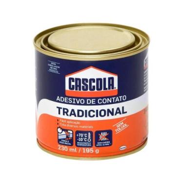 Imagem de Adesivo Contato Cola Sapateiro 195g Cascola Tradicional - Henkel