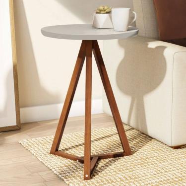 Imagem de Mesa de Canto Classic Gianduia/Natural - Tebarrot