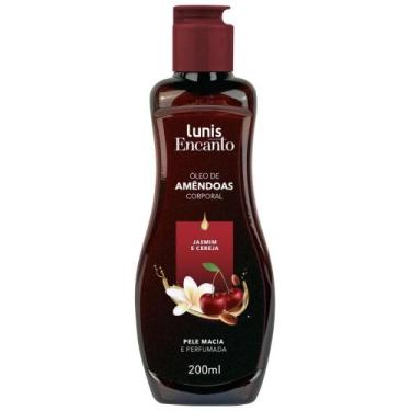 Imagem de Oleo De Amendoas Corporal Lunis Encanto Jasmim E Cereja 200ml