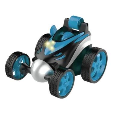 Imagem de Carrinho De Controle Remoto Gira Car 360 Com Luzes - Fênix, Azul