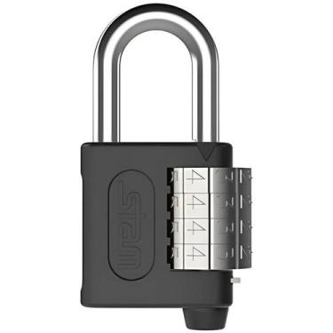 Imagem de Cadeado Haste Curta 40 mm Grafite Segredo  90504  - Stam