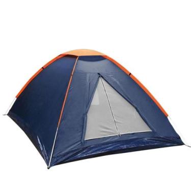 Imagem de Barraca de Camping Panda 1 a 2 Pessoas Azul Coluna Dágua de 600 mm Nau