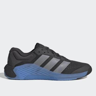 Imagem de Tênis Adidas Dropset 4 Power Trainer Masculino, Preto, Azul, 41