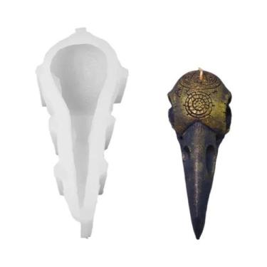 Imagem de Moldes De Silicone 3D De Crânio De Abutre Para Artesanato Em Resina, V