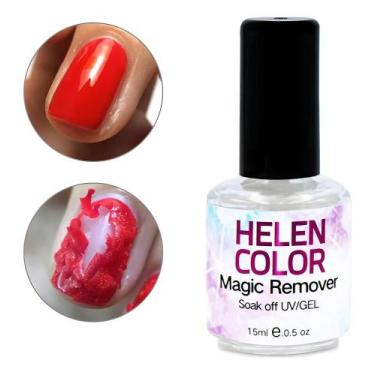 Imagem de Removedor Esmalte Em Gel Acrigel Helen Color Magic Remover U - Congrat