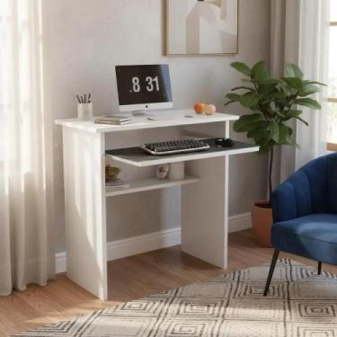 Imagem de Escrivaninha Estudo Home Office Industrial Pra Escritório Co - Congrat