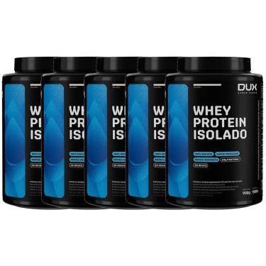Imagem de Kit 5X Whey Protein Isolado - 900g Baunilha - Dux Nutrition-Masculino