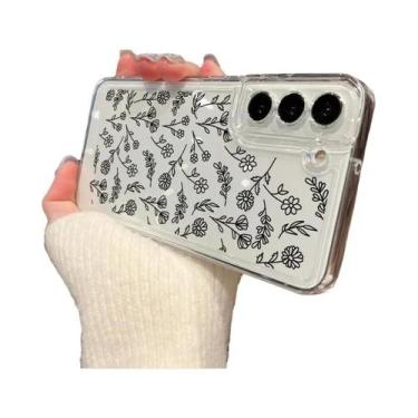 Imagem de Capa Floral Para Celular Samsung Galaxy A57 A37 A17 A56 A16 A36 A26 A5