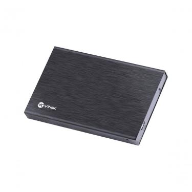 Imagem de Case Externo para HD-SSD 2.5" CHDA-100 Conexão SATA USB 2.0 480 MBPS em Alumínio Preto...