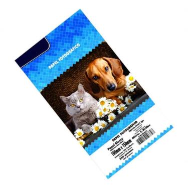 Imagem de Papel Foto Glossy Microporo S-brilho 260g-m2 10x15 Branco Branco