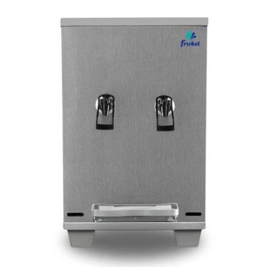 Imagem de Bebedouro Industrial Bancada 10 Litros Ra010 Aço Escovado Frisbel 220V
