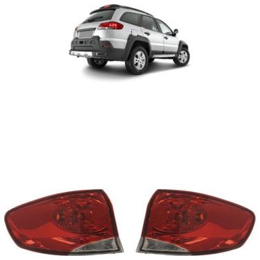 Imagem de Lanterna Traseira Palio Weekend Adventure G4 2009 A 2012 Canto Bicolor