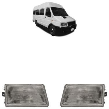 Imagem de Farol Dianteiro Iveco Daily 1997 1998 1999 2000 2001 2002 2003 2004 20