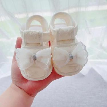 Imagem de Sandálias De Verão Para Bebê Menina 0-1 Ano Sapatos De Caminhada Respi