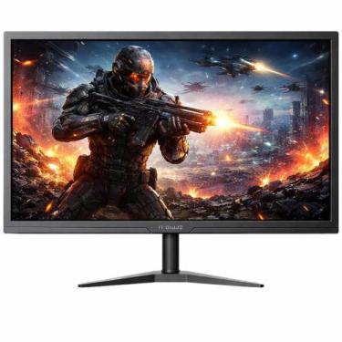 Imagem de Monitor gaming 24 Polegadas Full Hd Led Tela Fina Gamer Trabalho Preto