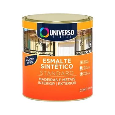Imagem de Tinta Esmalte Sintetico Vermelho Brilhante 900ml Universo
