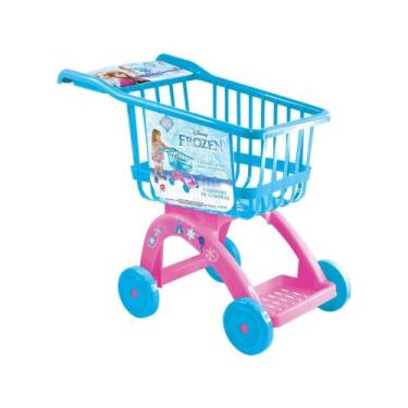 Imagem de Carrinho de Supermercado Infantil Disney Frozen - Lider Brinquedos