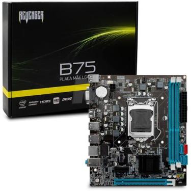 Imagem de Placa Mãe Para Intel LGA1155 2x ddr3 6 Usb Vga/Hdmi - Revenger