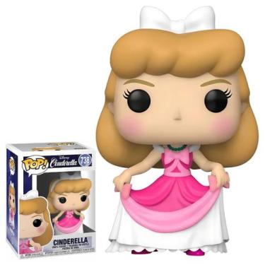 Imagem de Boneco Funko Pop Disney Cinderela 70 Anos 738