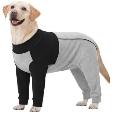 Imagem de Macacão Cirúrgico de Recuperação para Cães Nanaki Macho 2XL