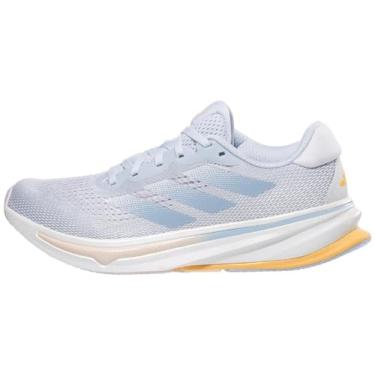 Imagem de adidas Supernova Rise feminino, Azul halo/Zero Met, 39