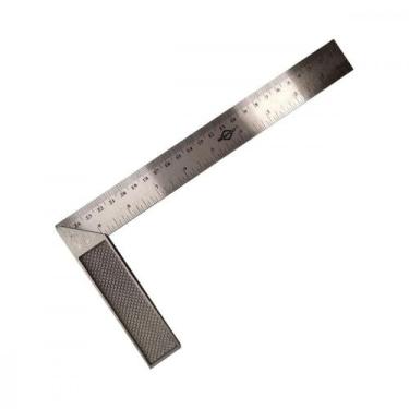 Imagem de Esquadro Brasfort Aluminio 10''- 25Cm - 8556 - BRASFORT / BRAFT