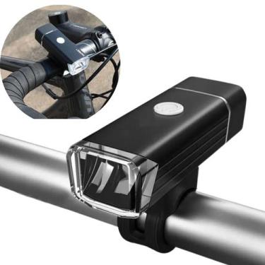 Imagem de Lanterna e Farol Bike Bicicleta Luz Ultra Led A Prova D'água - DPLED
