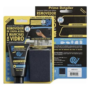Imagem de Kit Taco de Feltro Resolvidro + Composto Polidor 100g Resolvidro