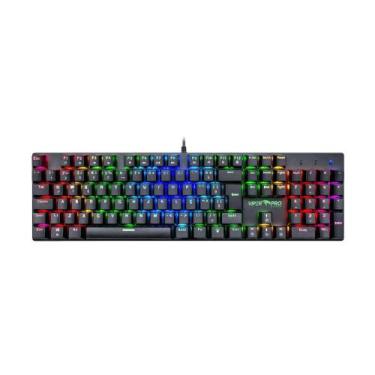 Imagem de Teclado Usb Mecanico Gamer Led Mamba Switch Azul Viper Pro