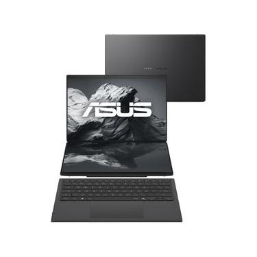 Imagem de Notebook ASUS Zenbook DUO UX8407AA, Intel Core Ultra X9 378H, 32GB, 1TB SSD, Windows 11 Home, 14 Duas Telas OLED 2.8K, Moher Gray - SN608W