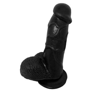 Imagem de Prazer&Cia BR Prótese Pênis Real 7B Black 18 5 X 4 8 Cm Aproximado R7Bsvbl Black