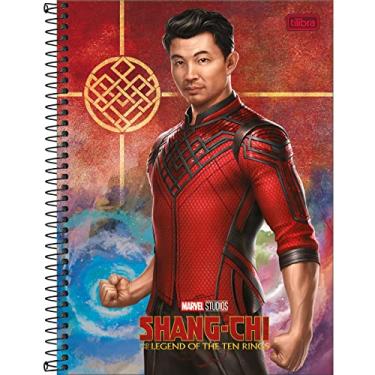 Imagem de Tilibra Caderno Espiral Capa Dura Universitário 1 Matéria Shang-Chi 80 Folhas - Herói - Vermelho - 531812