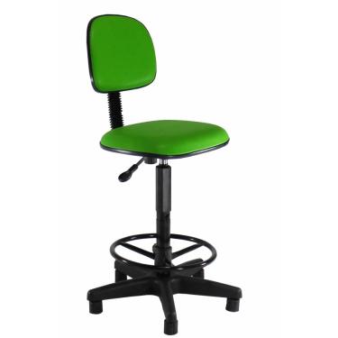 Imagem de Cadeira Caixa Alta Corano Verde - Balcão - Portaria - Recepção