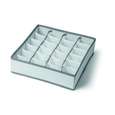 Imagem de Ordene - Organizador de Gaveta Tipo Colmeia para Peças Íntimas, Cor Cinza, Linha My Closet