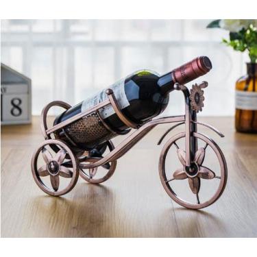 Imagem de Suporte para garrafa de vinho, moderno, leve, luxuoso, minimalista, para decoração de armário de vinho, prateleira para decoração de casa, sala de estar, suporte para garrafa de vinho, suporte empilhável para vinho (cor: 2)