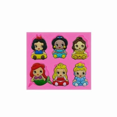 Imagem de Molde De Silicone Princesas