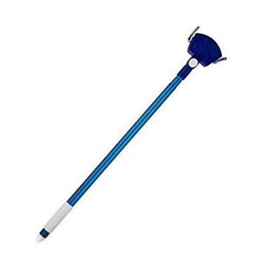 Imagem de Barraca de pesca Suporte de bateria, suporte de aço inoxidável, suporte de borboleta, suporte de pesca de bateria de bateria, suporte de cadeira Suporte para vara de pescar ( Color : Blue )
